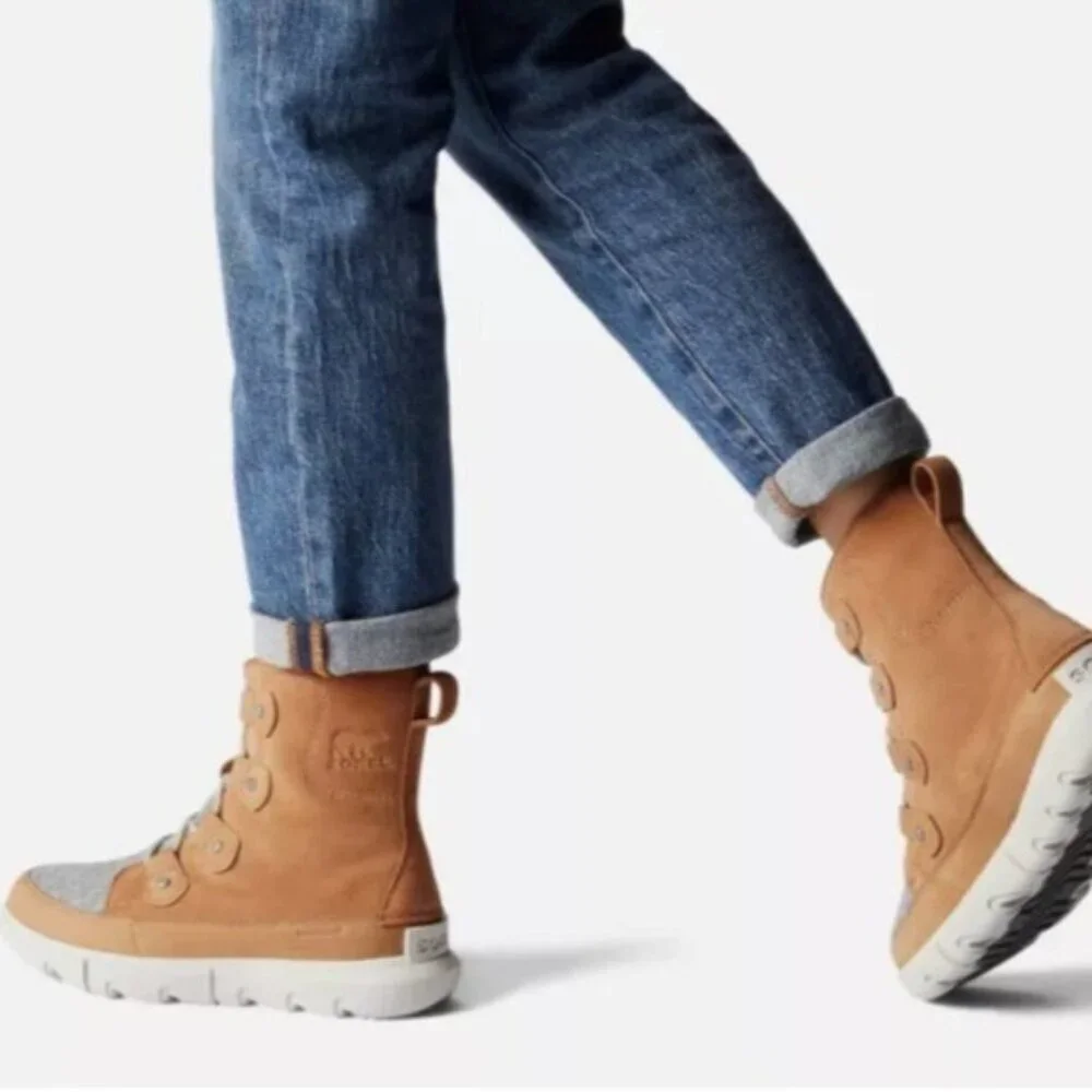 Sorel Explorer Joan Waterproof Boots Size 6 New - Picture 4 of 13